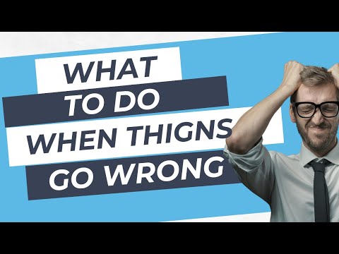 What to do when things go wrong as a business dad? The Negative Spriral
