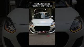 Swift Headlight Upgraded | Taillight Upgraded | Swift Lights modification #swiftmodified #swiftlover