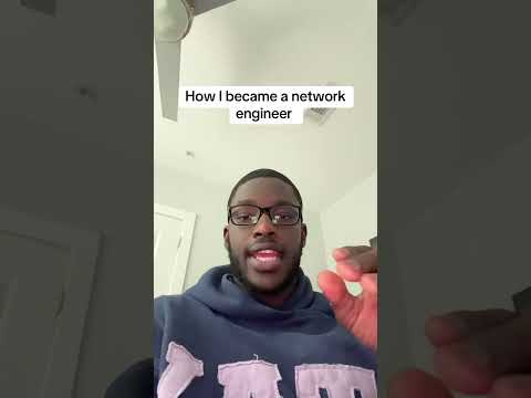 How did I become a network engineer?