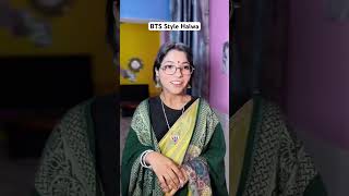 BTS Style Halwa 😅😱 #viralshort #funny #btsarmy #saas #bahu