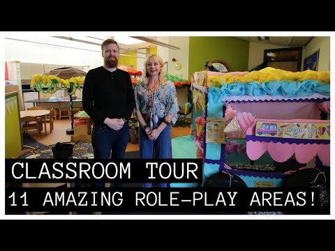 CLASSROOM TOUR | 11 ROLE-PLAY IDEAS | DEVELOP LANGUAGE WITH IMAGINATIVE PLAY| LEARNING ENVIRONMENTS