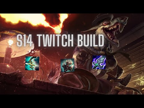 SEASON 14 OP TWITCH BUILD - Patch 14.1 pro in-houses full game