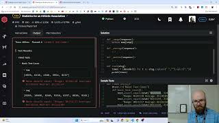 CodeWars: Statistics for an Athletic Association