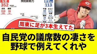 [Reactions from proportional representation zombies] Explain the LDP's impressive number of seats...