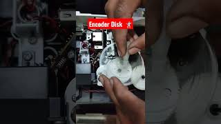 Encoder disk in printer | encoder sensor | encoder strip #shorts #youtubeshorts