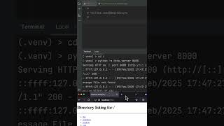This One-Liner Instantly Turns Any Folder Into a Web Server!