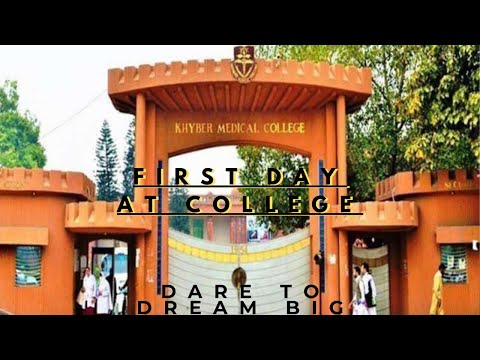 MY FIRSTT DAYY AT KHYBER MEDICAL COLLEGE💗💗!My experience |Ibads imagination
