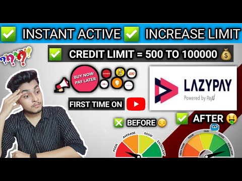 lazypay app loan || lazypay limit increase || lazypay kyc kaise kare || buy now pay later app 2022