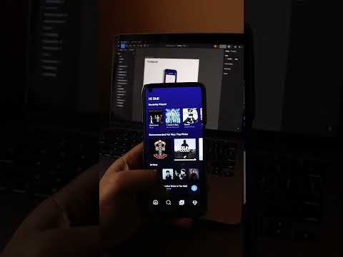 Figma | Prototype testing in Figma Mirror | Music App | Pink Floyd #figma #figmadesign  #tutorial