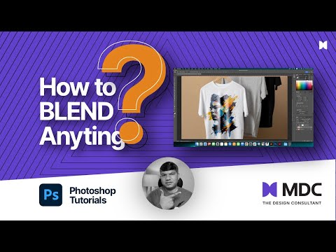 How to Create T-Shirt Mockup | Blend If Layer Effect in Photoshop