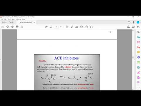 Medicinal Chemistry of ACE inhibitors