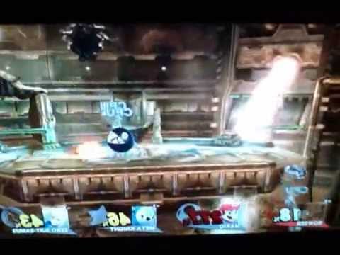 SUPER SMASH BROS WII U, DESTRUCTION ON PYROSHPERE!!!