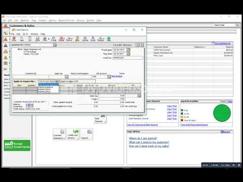 07 entering sales credit note  task4