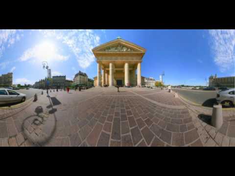 Locally Adapted Projections to Reduce Panorama Distortions