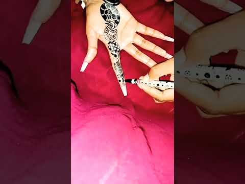 easy and simple mehndi design|#shorts