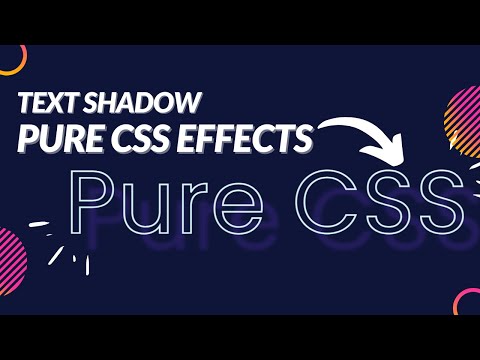 Text Shadow Animation | Pure CSS Animations