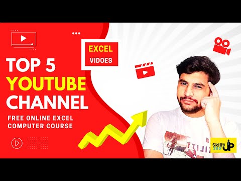 Top 5 YouTube Channels to Learn Computer Excel Courses in Hindi | Excel Tutorial