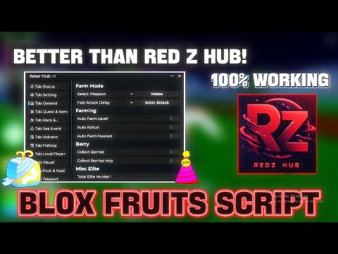 🎈New Update Xeter Hub Blox Fruits Script - Auto Fishing, Auto Farm, Aimbot & More!