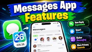 iOS 18 Messages App - Everything New You Need to Know | iOS 18 Features