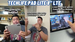 Day in a life with TechLife Pad Lite 8" LTE in the Philippines