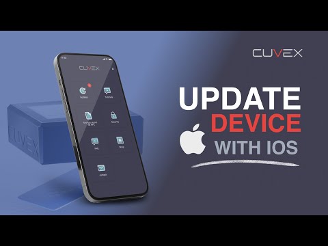 Unboxing and how to install Cuvex device firmware for IOS
