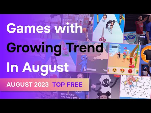 Games with the growing trend in August 2023 that’ll give new ideas for your game ads!