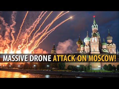 Massive Night Attack: Ukraine’s Drones Hit Moscow Again! | Breaking Russia–Ukraine War Update 2025