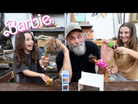 They Made Me Build Barbie Furniture
