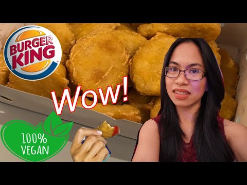 Let's Try The New Burger King Vegan Nuggets UK / Taste like Chicken?