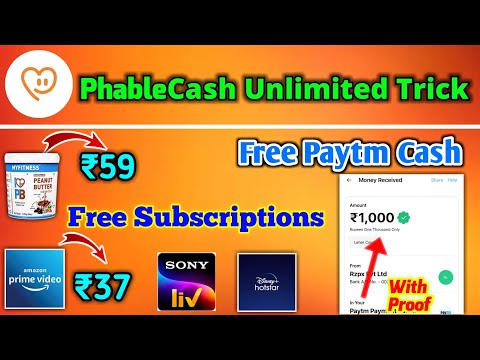 2022 New Free Shopping Loot Offers | Phable app unlimited trick | Fleek app free products | Leher |