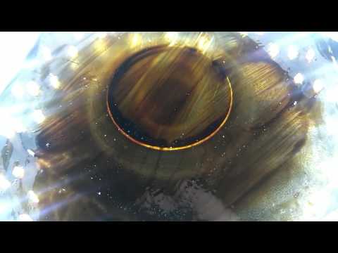 Why a halo ring around the magnet using a "ferrolens"?
