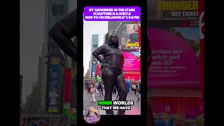Controversy in NY as Grounded in the Stars sculpture claims a “subtle nod to Michelangelo’s David”