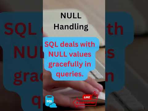 Cracking the Case of Missing Clues: SQL and NULL Handling in 60 Seconds! #shorts