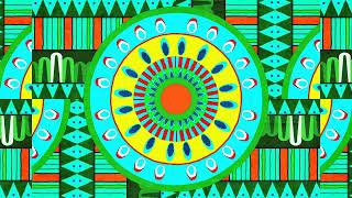 VJ Loops - Green Trible 5 Motion Graphics After Effect/Screensaver 4K/Wallpaper Engine/LED SCREEN