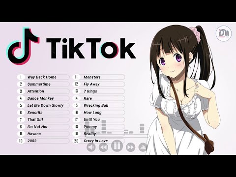 【20曲①】すでに懐かしい2021年TikTokで流行った曲メドレー 曲名リスト Part1