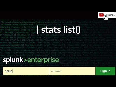 stats list vs stats count by