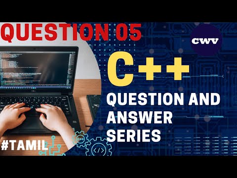 C++ Question And Answer series | Tamil | CWV | CODE WITH - VITHU