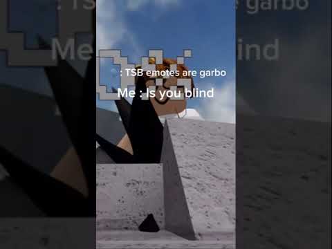 TSB emotes are peak #goviral #roblox #makemefamous #robloxedit #robloxcontent