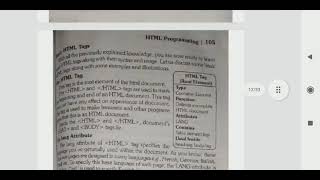 Medium-English Class     - 12 A1, A2 & C Subject  - Computer Lesson - 6- HTML Programming Part -4