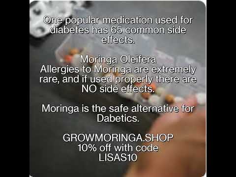 Dangers of prescriptions 01 #moringasuperfood #organic #balancebloodsugar #glucosesupport