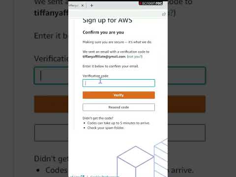 AWS: How to Create Amazon Free Tier AWS account - Part 2 #Shorts