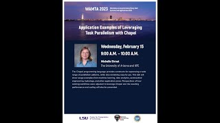 Keynote: Application Examples of Leveraging Task Parallelism with Chapel