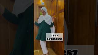 Knee length tops under ₹400 from MEESHO #haul #meeshohaul #viral #trending #youtubeshorts #fashion