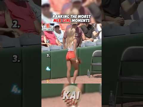 The WORST Girl MLB Moments