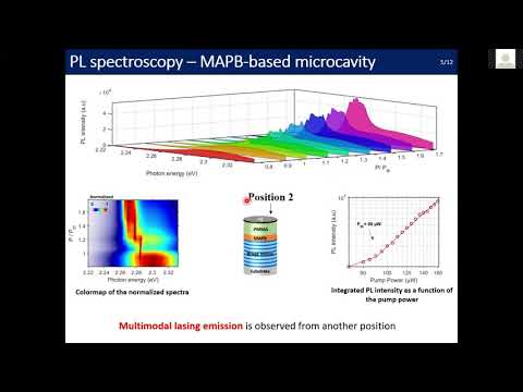 BOUTEYRE Paul, Directing random lasing emission using cavity exciton-polaritons