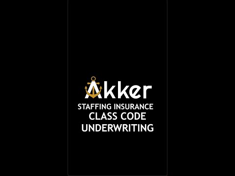 Staffing Insurance - Staffing work comp class code underwriting #shorts