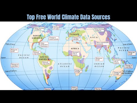 #World#Climatedata#Free  Top Free World Climate Data Sources !