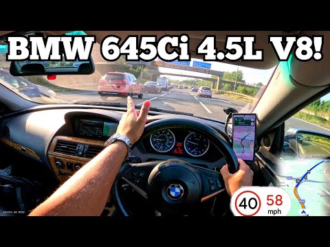 BMW 645Ci 4.5L V8 commute to GYM