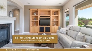 61170 Living Stone Dr, La Quinta | Trilogy at La Quinta