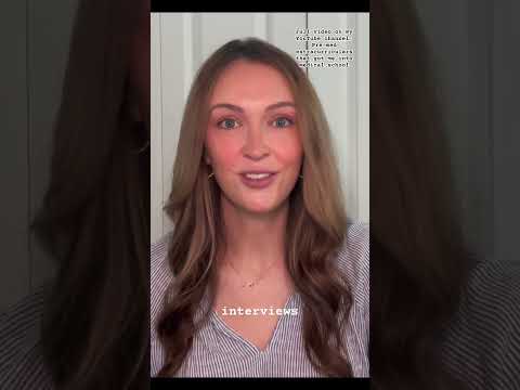 Check out my channel for the full video! #premedicalstudent #medschoolapplication